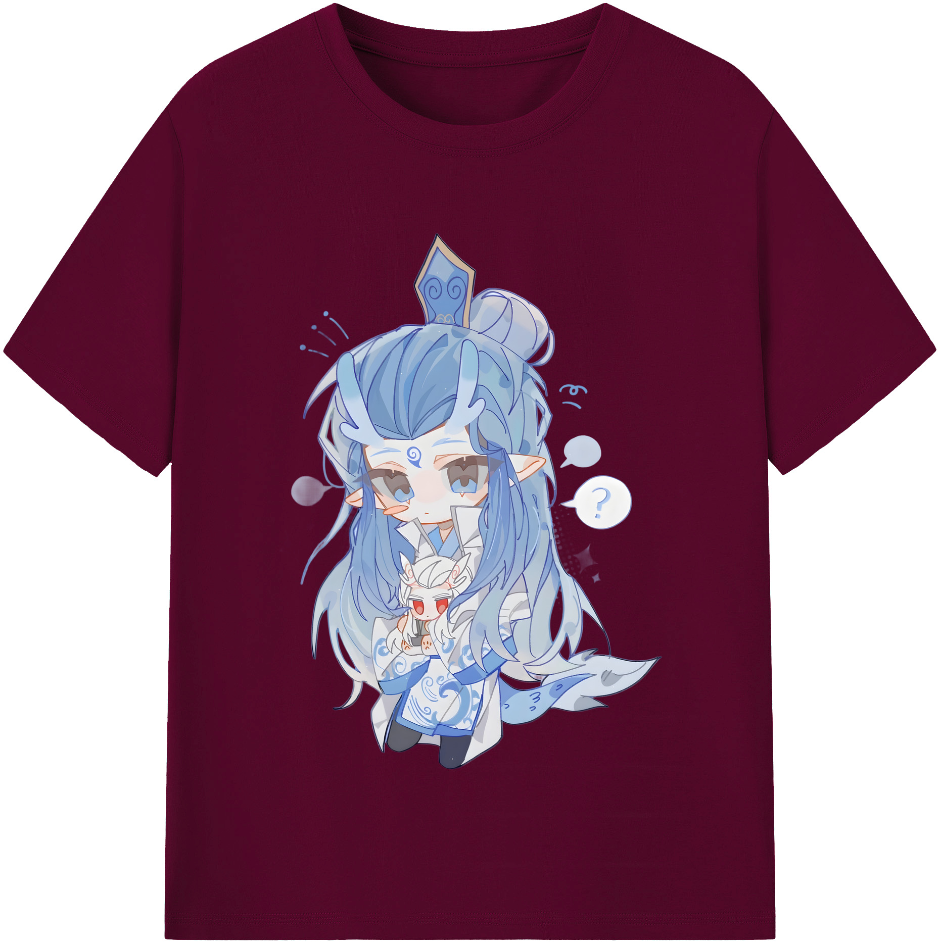 （画像用） Ne Zha 2 ナタ 魔童の大暴れ レディースカジュアルプリントTシャツ（綿100％）